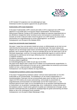 Innovatieprojecten