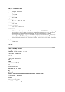 ECLI:NL:RBAMS:2014:1001 Instantie Rechtbank Amsterdam Datum