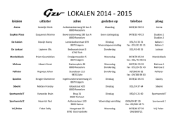 Gzv LOKALEN 2014