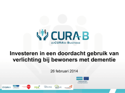 Investeren in een doordacht gebruik van verlichting bij bewoners