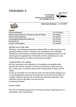Infobulletin 2 - OBS de Badde