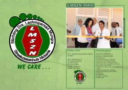 LMSZN INFO - Streekziekenhuis Nickerie