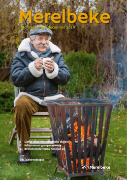 Eindejaarsactie - Gemeente Merelbeke