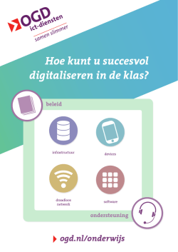 Hoe kunt u succesvol digitaliseren in de klas?