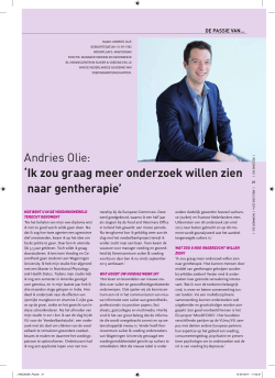 Andries Olie - De Nederlandse Academie van