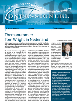 HW/Conf. 2014 nr. 18 - Confessionele Vereniging