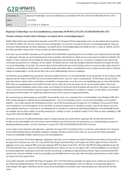 Download pdf - Gezondheidsrecht Updates