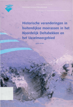 Historische veranderingen in buitendijkse moerassen in het