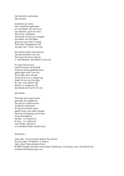 Download de tekst - European Choral Club