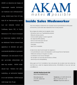 Inside Sales Medewerker