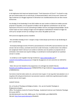 Beste, In de Anglicaanse kerk loopt een boeiend
