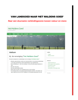 Het Maldens Goed project 2014 vs4