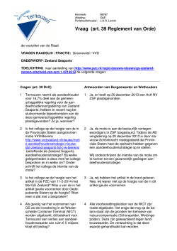 2014-02-13 Groeneveld - ZSP - antwoord