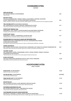 Diner - Chocolate Bar Amsterdam