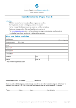 Inzendformulier Kat (Pagina 1 van 3)