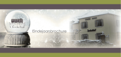 Eindejaarsbrochure