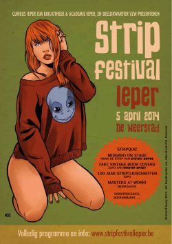 festival - Stripfestival Ieper