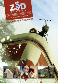 Jeugdfilmfolder voorjaar 2014 (PDF, 1Mb)