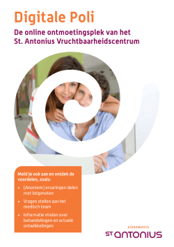 Digitale Poli - St. Antonius Ziekenhuis