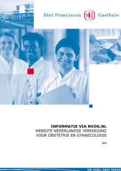 informatie via nvog.nl