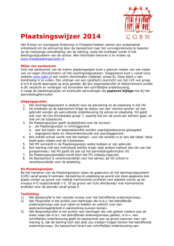 Plaatsingswijzer 2014 toelichting (pdf)