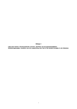 Metoclopramide - Art 31 - Annex I-III