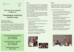 Inzicht in pijn