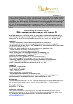 Interne advertentie, 1 mei 2000