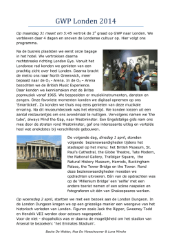 GWP Londen 2014