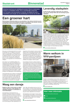Een groener hart - Gemeente Rotterdam