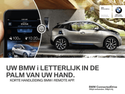 BMW i Remote App