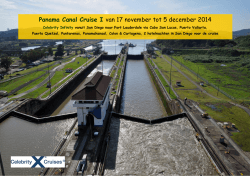 Panama Canal Cruise I 2014