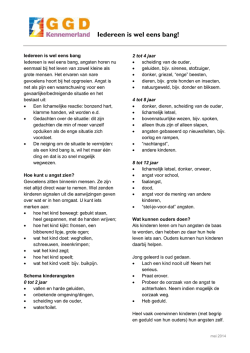 Iedereen is wel eens bang!