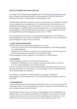 Download Privacy informatie PDF