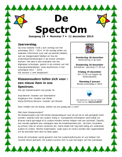Spectrom 7 - Het Spectrum