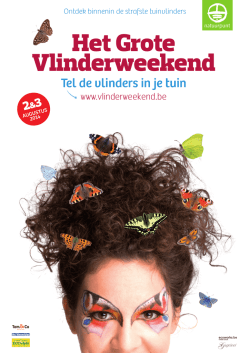 Het Grote Vlinderweekend