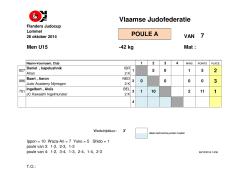 42 - Vlaamse Judofederatie