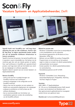Vacature Systeem- en Applicatiebeheerder, Delft