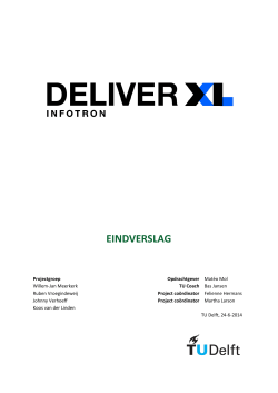 DeliverXL-Eindverslag (5.2 MB) - TU Delft Institutional Repository
