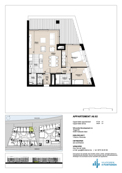 Grondplan appartement A0-02
