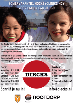 DIECKS - HC Ypenburg