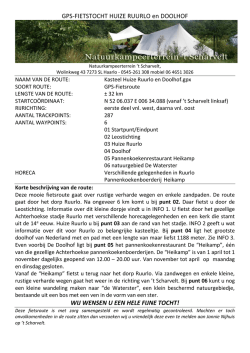 GPS-FIETSTOCHT HUIZE RUURLO en DOOLHOF WIJ