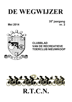 De WEGWIJZER Mei 2014