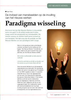 Paradigma wisseling