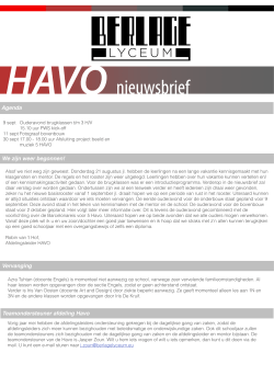 Nieuwsbrief 3 03-09-2014