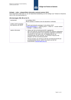 info bi ce 2015 - Examenblad.nl
