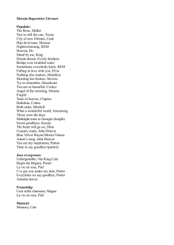 Download de repertoirelijst ()