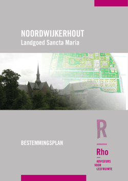 Bestemmingsplan Noordwijkerhout