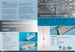 Meerpuntssluiting Motortronic | Serie 008