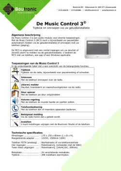 De Music Control 3